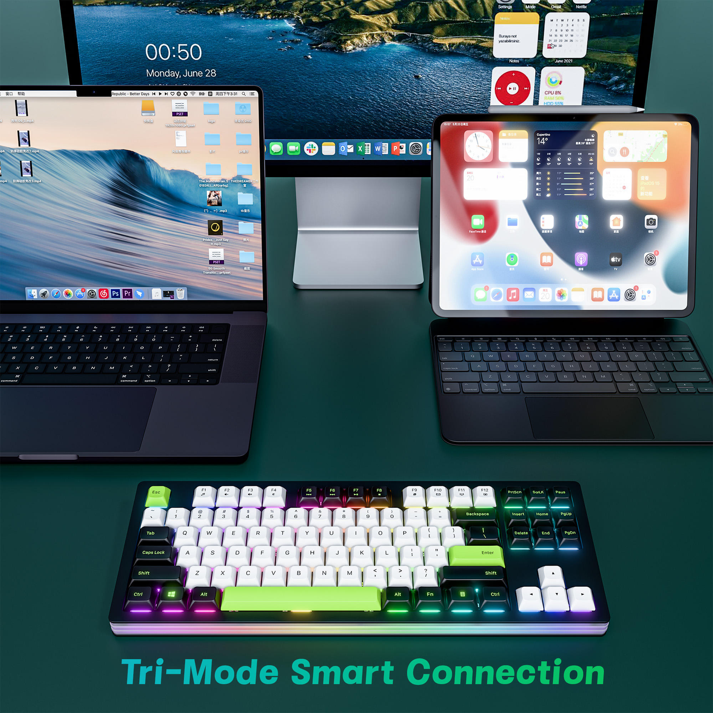 K300 Pro RGB Mechanical Keyboard – Ultimate Gaming & Productivity