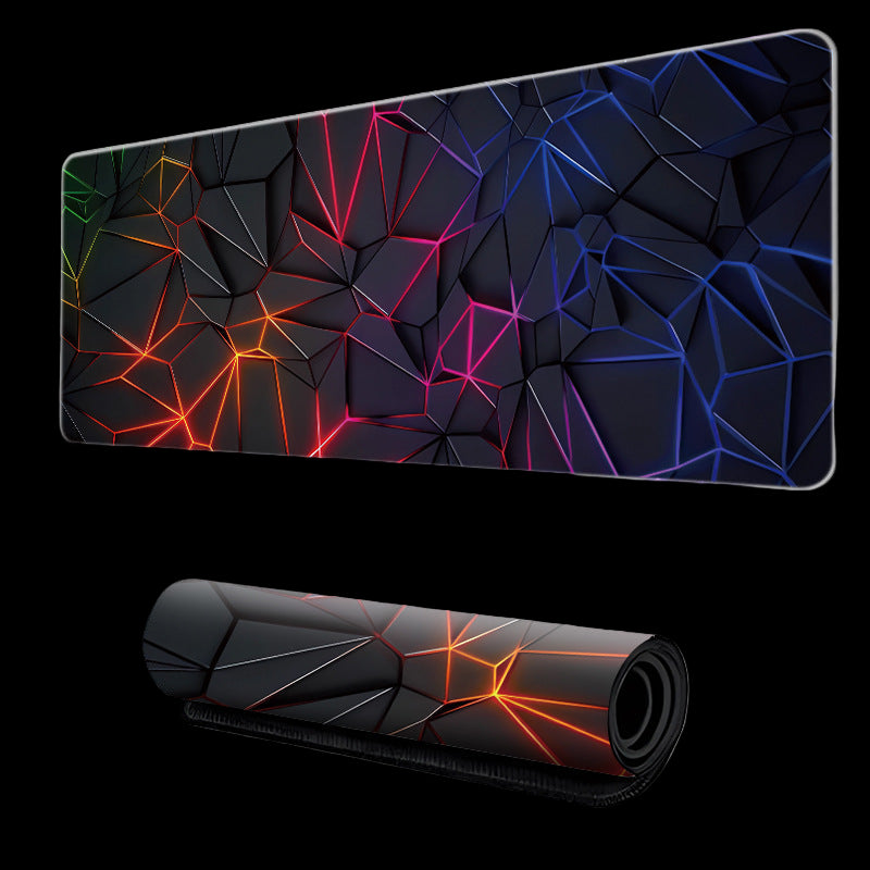Neon Laser Gaming Mouse Pad – XL Desk Mat