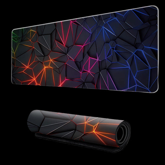 Neon Laser Gaming Mouse Pad – XL Desk Mat