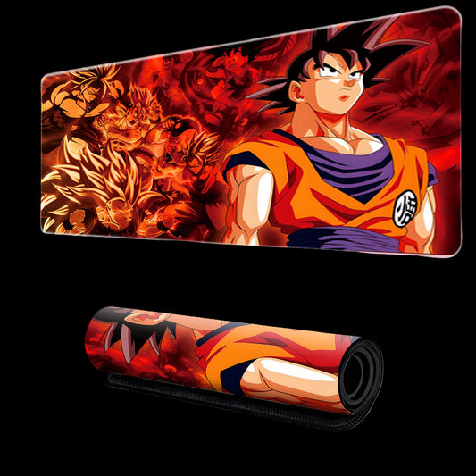 Goku Themed Gaming Mouse Pad – Dragon Ball Z Desk Mat