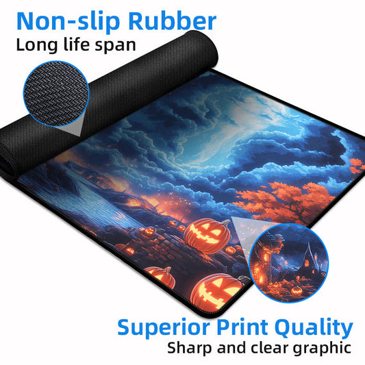 Spooky Halloween Gaming Mouse Pad – XL Desk Mat