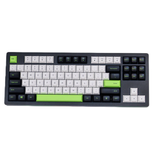 DC CX69 Metal Plate Tri-Mode Hot Swappable 75% Mechanical Keyboard 87 Keys Linear Pink Switch RGB Backlit Wireless Gaming Keyboard